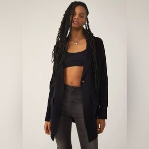 Free People Black Women's Blazer